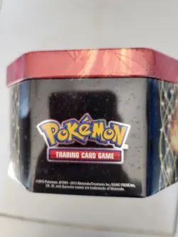 pokemon collectors tin 2012 Black&White Reshiram EX. Excellant condition EMPTY - Image 2