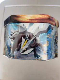 pokemon collectors tin 2012 Black&White Reshiram EX. Excellant condition EMPTY - Image 4