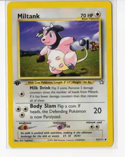 Pokemon Miltank Uncommon Neo Genesis 1st 041/111 NM WOTC Vintage - Image 1
