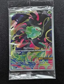 Pokemon Bulbasaur - (Mega Evolution Stamped) Sealed Holo Promo - Image 1