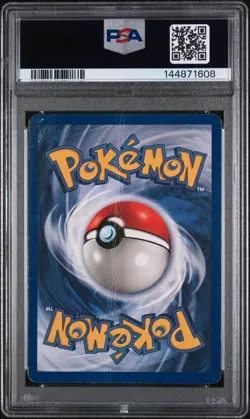1999 POKEMON GAME SHADOWLESS #42 WARTORTLE PSA 1 - Image 2