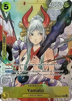 Yamato (Illustration Box Vol.2) ST13-016 One Piece Promotion Cards Foil - Image 1