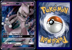 Mewtwo GX - 31/68 (Mewtwo Stamped) 031/068 Holo Battle Academy Pokemon NM/M - Image 1