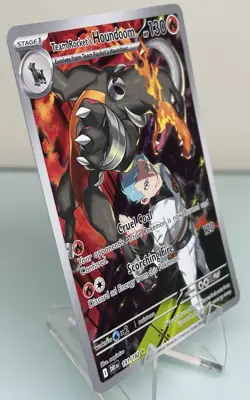Pokemon TCG - Team Rocket’s Houndoom 191/182 Full Art Illustration Rare - Image 2
