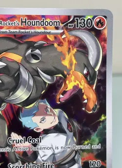 Pokemon TCG - Team Rocket’s Houndoom 191/182 Full Art Illustration Rare - Image 4