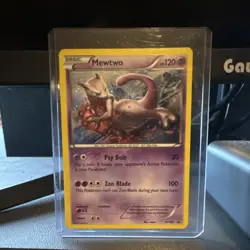 Pokemon XY Holo Rayquaza & Mewtwo Basic English Cards BOTH CARDS XY64 XY107 - Image 2