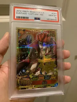 PSA 10 2012 ONE PIECE ONEPY BERRY MATCH IC VOL.4 CP7 EUSTASS "CAPTAIN" KID - Image 1