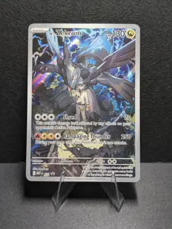 Pokemon N’s Zekrom 031 ME Mega Evolution Promo Holo Rare NM TCG Card - Image 1