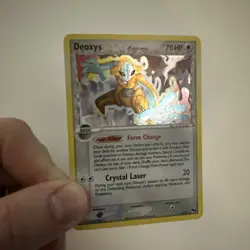 Deoxys 2/17 Delta species Pop Series 4 Holo Foil Card, LP - Image 1