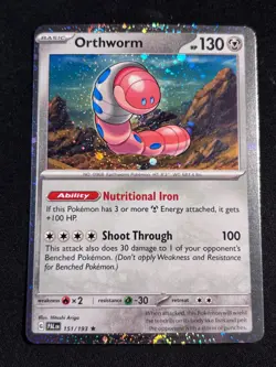 Orthworm - (Cosmo Holo) Holo Promo Miscellaneous Cards & Products 151/193 NM - Image 1