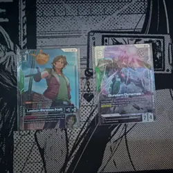 Bandai Gundam Card Game New Type Challenger Winner Card Dynames and Lockon - Image 1