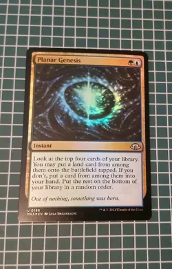 Planar Genesis Foil MTG Magic the Gathering Card NM Modern Horizons MH3 - Image 2