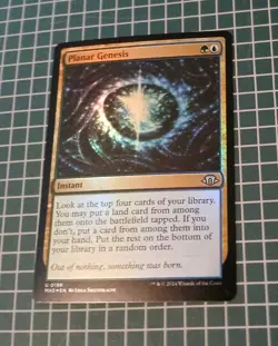 Planar Genesis Foil MTG Magic the Gathering Card NM Modern Horizons MH3 - Image 3