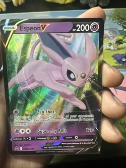 Espeon V SWSH201 SWSH: Sword & Shield Promo Cards Holo - Image 1