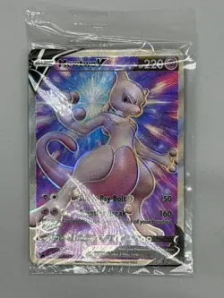 Mewtwo V Swsh229 SEALED Swsh: Sword & Shield Promo Cards Holo - Image 2