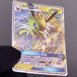 Pokemon Jolteon GX SM173 Black Star Promo LP Full Art Holo 2019 - Image 3