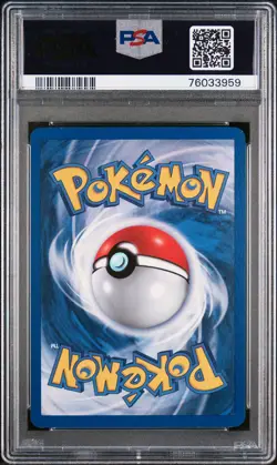 2000 POKEMON ROCKET 1ST EDITION #17 RAINBOW ENERGY-HOLO PSA 8 - Image 2