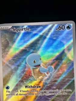 Squirtle 170/165 - Scarlet & Violet 151 - Illustration Rare IR - Pokemon - NM.2 - Image 3