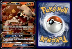 Heatran GX 25/236 Holo GX Rare Unified Minds Pokemon Near Mint - Image 1