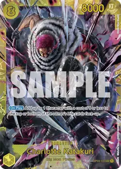 One Piece TCG | Charlotte Katakuri (Reprint) | OP03-123 | Premium Booster -Th... - Image 1