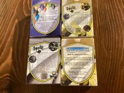 Dragon Shield Standard Size Gaming Card Shields Purple Gold Silver Mixed Lot - Image 2