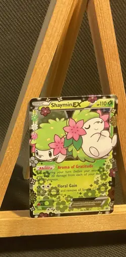 Pokemon 2016 Shaymin EX Promo XY148 - 20th Anniversary ETB Promo Card NM - Image 1