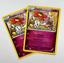 Floette 102/162 2x x2 Pokemon Card 2015 BREAKthrough LP - Image 1