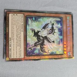 x1 White Rose Dragon - MP25-EN038 - Starlight Rare - 1st Edition Yu-Gi-Oh! M/NM - Image 1