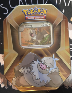 Pokemon TCG Slaking Triple Whammy Tin SEALED obsidian flames, paradox rift, SV - Image 1
