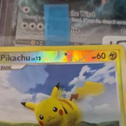 Pokemon TCG Pikachu Reverse Holo Stamp Common Stormfront 70/100 English Basic - Image 3