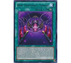 Yugioh - Don Thousand's Throne (Rare) (1st Edition) - PRIO-EN059 P - Image 1