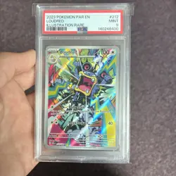 PSA 9 LOUDRED PARADOX RIFT 2023 POKEMON PAR ILLUSTRATION RARE #212 - Image 1