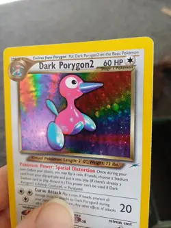 Pokemon TCG Dark Porygon2 Neo Destiny 8 Holo Unlimited Holo Rare 8/106 - Image 3