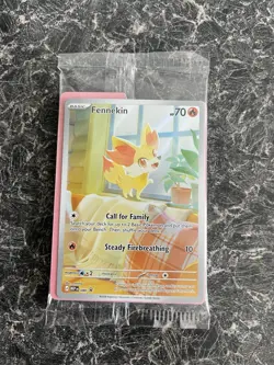 Fennekin 080 Black Star PROMO Sealed IN HAND Chaos Rising Pokemon ETB - Image 1