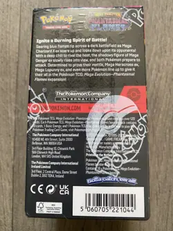 Pokemon TCG Phantasmal Flames Half Booster Box Brand New Sealed (18 Packs) - Image 3