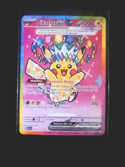 Pokemon Pikachu EX 277/217 SIR Ascended Heroes. Pack Fresh mint condition. - Image 1