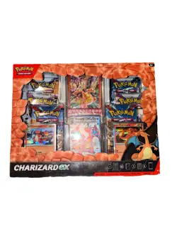 New Pokemon TCG Charizard ex Premium Collection Factory Sealed! 6 Packs Total - Image 1