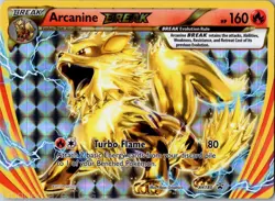 Arcanine BREAK - XY180 XY180 Holo Promo XY Promo Pokemon NM - Image 1