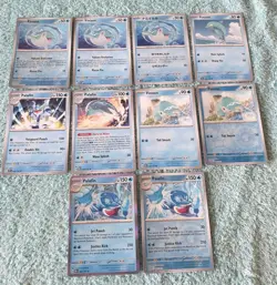 FINIZEN & PALAFIN BUNDLE OF POKEMON CARDS - Image 1