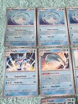 FINIZEN & PALAFIN BUNDLE OF POKEMON CARDS - Image 2