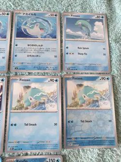FINIZEN & PALAFIN BUNDLE OF POKEMON CARDS - Image 3