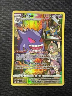 Pokemon Gengar TCG TG06/TG30 Lost Origin Trainer Gallery Holo Card NM Condition - Image 1