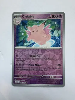 Clefable 36/165 Reverse Holo | 151 | Pokemon Card - Image 1