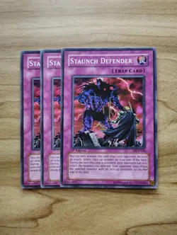 Yu-Gi-Oh! - Staunch Defender 3X - Full Playset - Image 1