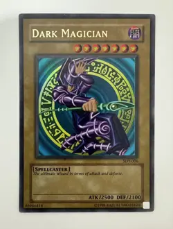 DARK MAGICIAN YUGIOH Starter Deck Yugi #SDY-006 Near Mint Minus 2002 Vintage - Image 1