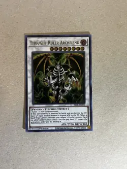 Yugioh Thought Ruler Archfiend BROL-EN070 Ultra Rare 1st Ed - Image 1