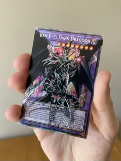 Yugioh Red-Eyes Dark Dragoon RA05-EN141 Starlight Rare Extended Art 1st Ed VLP - Image 1