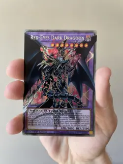 Yugioh Red-Eyes Dark Dragoon RA05-EN141 Starlight Rare Extended Art 1st Ed VLP - Image 2