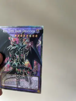Yugioh Red-Eyes Dark Dragoon RA05-EN141 Starlight Rare Extended Art 1st Ed VLP - Image 5