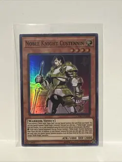 Noble Knight Custennin - CYHO-EN088 - Super Rare - Unl Edition NM/M YuGiOh! - Image 1